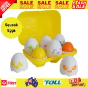 Tomy Hide N Squeak Eggs Learning Activity Game/Toy for Baby/Infant/Toddler/Child