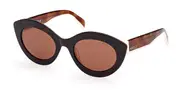 Emilio Pucci EP0203 53E Men's Sunglasses Tortoiseshell Size 53