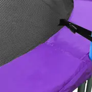 Replacement Trampoline Pad Outdoor Round Spring Cover Purple 10ft