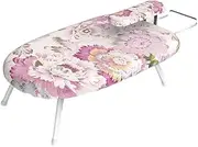 Pro Ironing Board Tabletop Ironing Board with Folding Legs, Extra Wide Countertop Ironing Board with Detachable Small Hot Sleeves Adjustable Ironing Board