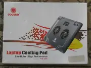 COOLMAX NB-200 Laptop Cooling Pad Notebook Cooler Two Fans USB Powered 1,500 RPM