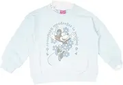 [Disney] 221228698 Minnie Sweatshirt, Fleece Lining, Chiffon Fabric, Bow, Kids, Girls, Children's Clothing