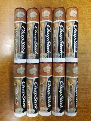10 Count: Chapstick Vanilla Latte Lip Balm Limited Edition 0.15 oz ea.