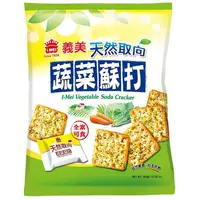 在飛比找蝦皮商城優惠-義美 天然取向蘇打餅乾(蔬菜)袋裝(300g/袋)[大買家]