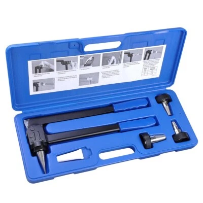 Yescom PEX Expansion Tool Kit Tube Expander 1/2" 3/4” 1” Expander Heads Case