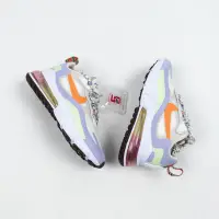 在飛比找Yahoo!奇摩拍賣優惠-NIKE W AIR MAX 270 REACT 白紫橘 毛