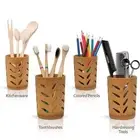 AU Bamboo Toothbrush Holder Toothbrush Cup Toothpaste Holder Cup Drainage