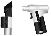 Car Mini Vacuum Cleaner & PC Air Blower with Multifunction Brush Turbo Fan