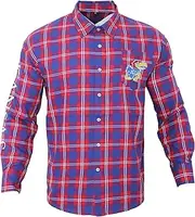 FOCO NCAA Unisex Basic Flannel Shirt Double