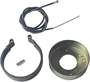 4.5 inch Drum Band Cable Brake KIT For Go Kart Go Cart Yard Cart Mini Bike Yerf-Dog