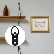 100 Pcs Picture Frame Hook Double Hole Hangers Hanging Hooks