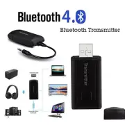 Wireless Bluetooth Transmitter Stereo Audio Adapter For TV Phone PC `