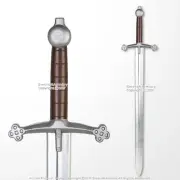 41" Medieval Scottish Claymore Sparkfoam Foam Sword with Chrome Blade