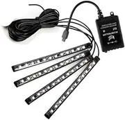 JECOMPRIS Waterproof Car Underbody Lights Flexible Led Strip Atmosphere Lamp Car Interior Music Light