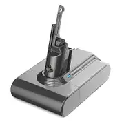 Replace V7 Battery Adapter+Pre-Filter 21.6V for Dyson V7 Animal/Extra/Mattress/Absolute/Trigger/Alle Dark Gray
