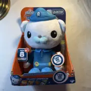 Octonauts Above & Beyond Talking Plush Captain Barnacles Stuffed Animal IN BOX