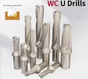 Insert Metal U Drill Bits WC Series C20 C25 C32 C40 Machinery Depth Index Lathes