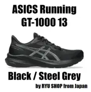 ASICS Running Shoes GT-1000 13 1011B858.004 Black / Steel Grey