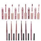 12pcs Matte Lip Gloss Lip Liner Set Waterproof Long Lasting Liquid Lipstick