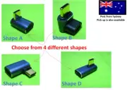 various 90 Degree Right Angle USB Type C Male To Female Converter Adapter