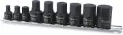 Titan 16140 9-Piece Low Profile Impact SAE Hex Bit Socket Set