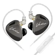 KZ Vader Wired Earphone Triple Driver Dynamic HiFi Monitor Tuning Switches Stereo 3.5mm In-ear Headphone Earbuds