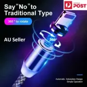 Magnetic Micro/Type C/ iP Fast Charging Cable For iPhone Samsung Android 1M 2M