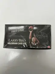 Larry Bird Hologram Card Set- Full Box Factory Sealed