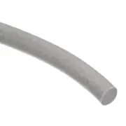 Silicone Foam Seal Strip, 10mm OD 6.5m 21ft Silicone Foam Weather Strip Grey