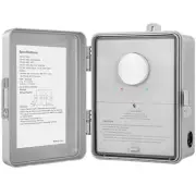 WiFi Pool Timer, 40 AMP 2HP, Heavy Duty Outdoor Indoor Smart Timer for 120V