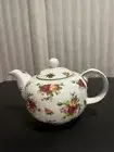 Royal Albert AFTERNOON TEA Porcelain Teapot & Lid Old Country Roses Collection
