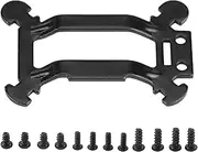 RC Camera Gimbal Damping Board Shock Bracket Hanging Plate Mavic Pro Drone Accessories Lightweight Metal Black 1.57 1.06 0.12