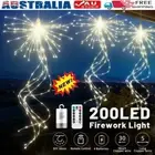 Firework Twinkling Fairy Lights Hanging String Light Outdoor Garden XMAS Tree JQ