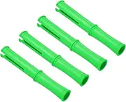 uxcell 10inch Shrink Wrap Handle, 4 Pcs Stretch Wrap Dispenser Stretch Film Dispenser Small Hand Dispenser Saver for 1.5 inch Core Furniture Wrapping Moving Packing Warehouses, Green