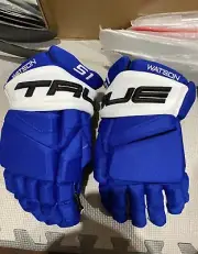 True Pro Stock/Return Hockey Gloves Austin Watson 13” With Digital Palms