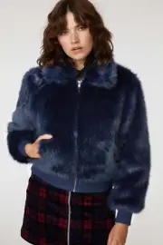 Dangerfield 10 ‘Fluff Out’ Navy Jacket