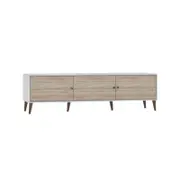 Valo White & Oak 1.8m TV Unit