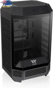 Thermaltake The Tower 250 Mini Tower Case - Tempered Glass, Black