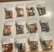 Lego Series 23 Collectible Minifigures 71034 Complete Set of 12 Holiday CMF
