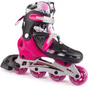 New-Bounce Inline Skates for Girls and Boys - Outdoor Adjustable Roller Skate...