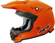 AFX FX-19R Solid Color Helmet Matte Orange Medium 0110-7047