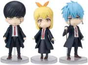 BANDAI SPIRITS Figuarts mini Mash/ Lemon/ Lance 3 figure Set "MASHLE" from JAPAN