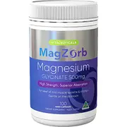 MagZorb Magnesium Glycinate 500mg Hard Capsules 100 pack