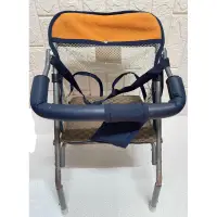 在飛比找蝦皮購物優惠-二手-兒童機車椅、餐椅5段式調整高度