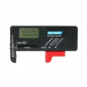 LCD Digital Battery Tester Universal Volt Checker AAA, AA, C,D, 9V & Button Cell