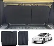 CMMCAT for Tesla Model3 XPE 3D Second Row Seats Back Cover All Weather Waterproof Seat Protector Pet Mat for 2024-2025(AU RHD)