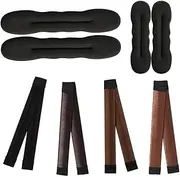 Hair Bun Maker French Twist Bun Maker Hair Fold Wrap Hair Bun, 8Pcs Hair Bun Twist Making Tool, French Donut Bun Twister Sponge Donut Hair Bun Maker,French Twist Donut Bun Bands Quick Hair Bun Tool