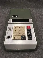 U-TAC Kobenica Digital Calculator 1975 Vintage