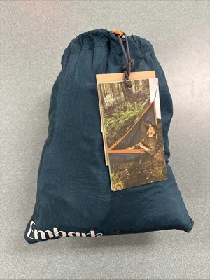 Embark 2 Person Outdoor Fabric Blue And Orange Hammock Brand New Never Used