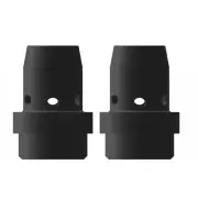 40x Gas Diffusers MIG MB40 - Long Life- Black Duroplast - 40 Pack - Binzel Style